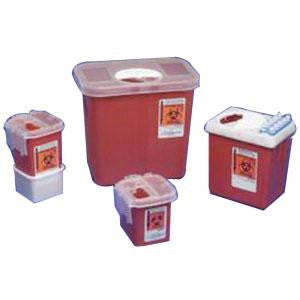 (Cs/60) Ea/1 Sharpsafety  Large Volume Sharps Containers 2.2 Quart,Red