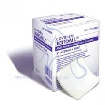 (Cs4) Bx/10 Disco de espuma antimicrobiana impregnado con 0,5 % de Phmb, 1" de diámetro y 4 mm