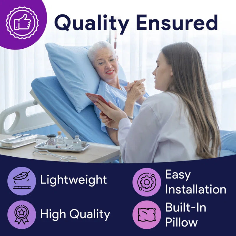 Matelas pneumatique à pression alternée à faible perte d'air pour lit d'hôpital et de soins à domicile 