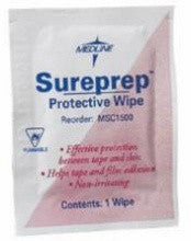 (Box of 50) Sureprep No-Sting Skin Protectant Wipe