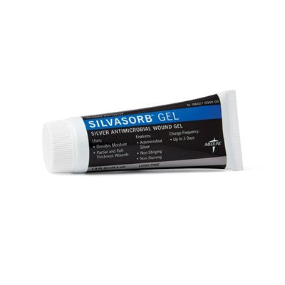 (Cs12) Ea/1 Medline Silvasorb Antimicrobial Wound Gel W/Silver 1.5Oz Tube