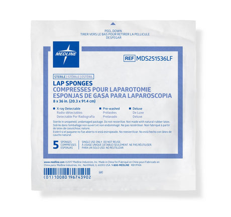 Medline X-ray Detectable Lap Sponges