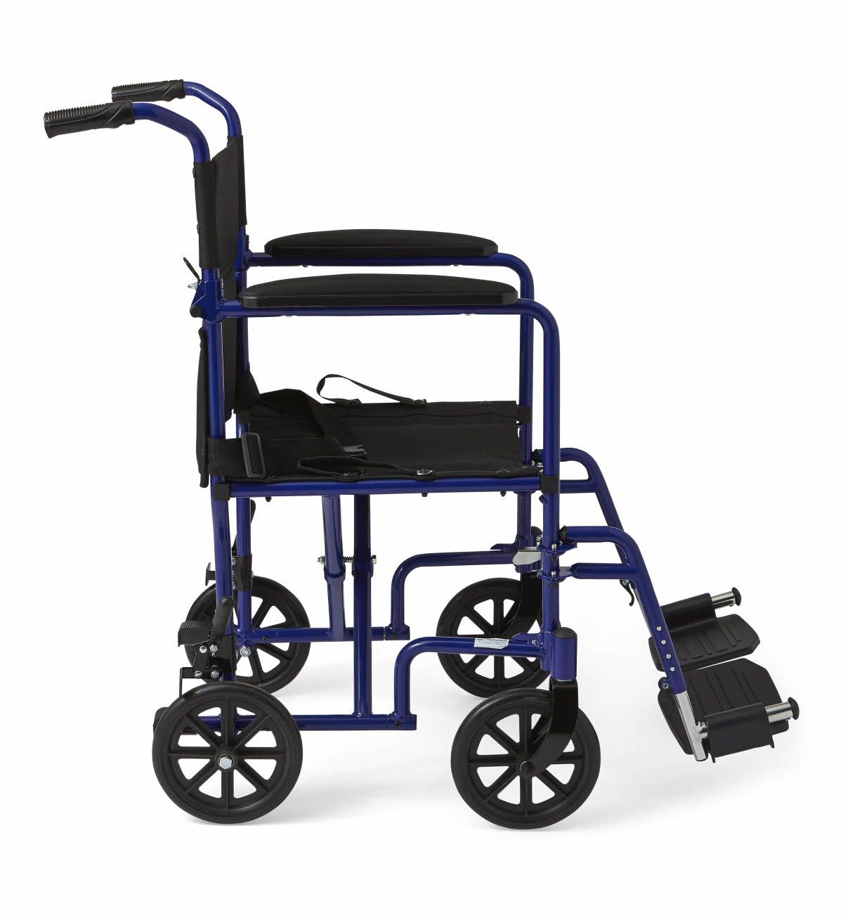 Medline Basic Aluminum Transport Chair