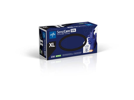 SensiCare Silk Nitrile Exam Gloves with SmartBoX Technology