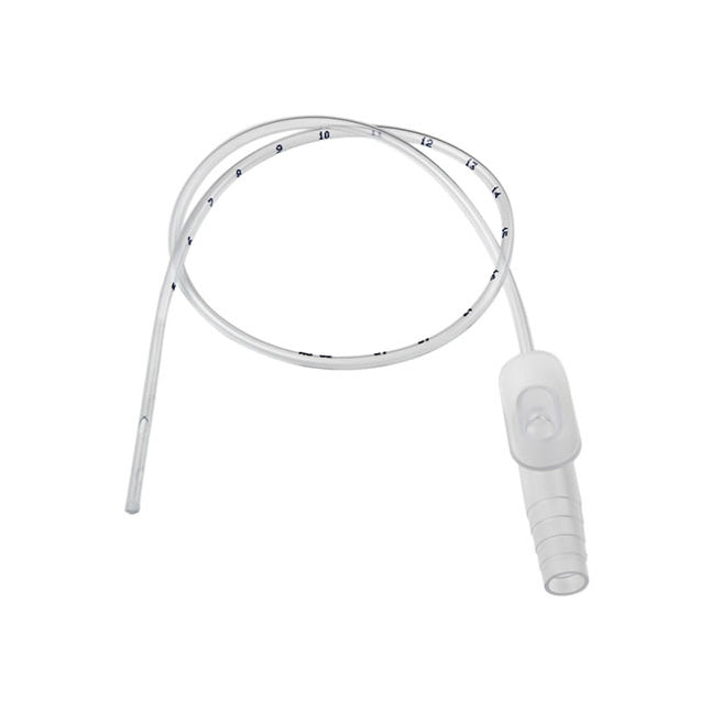 Bx/50  Open Line Suction Catheter,Straight Packaged Control Valve 16Fr