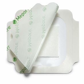 Apósito con película y almohadilla Mepore Bx/85, tamaño 4 cm x 5 cm