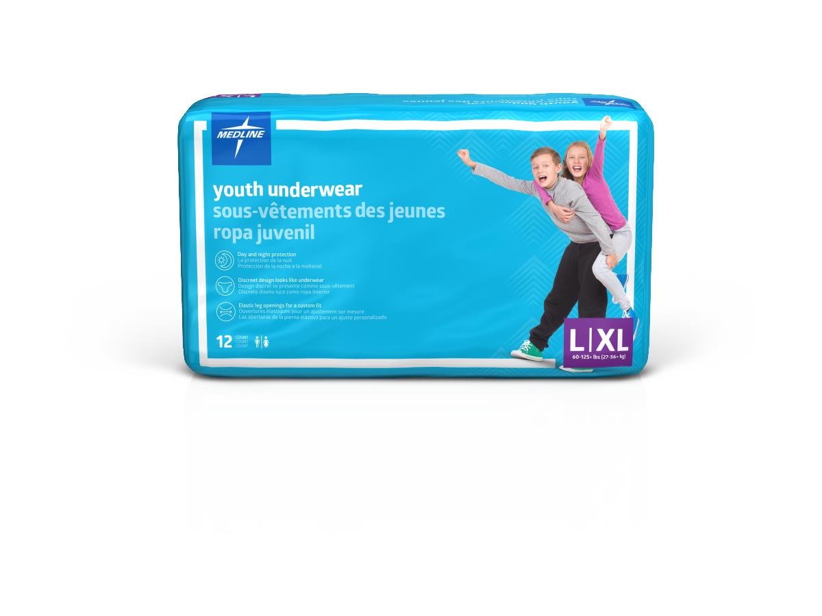Medline Youth Protective Underwear