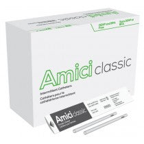 Bx/100 Amici Classic Female Intermittent Catheters, Size 10Fr 6In