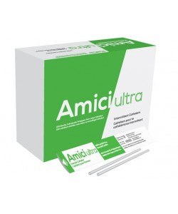 Catéteres intermitentes femeninos Amici Ultra Bx/100, tamaño 12Fr 7 pulgadas.