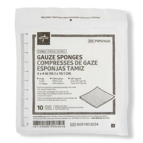 Medline Woven Sterile Gauze Sponges