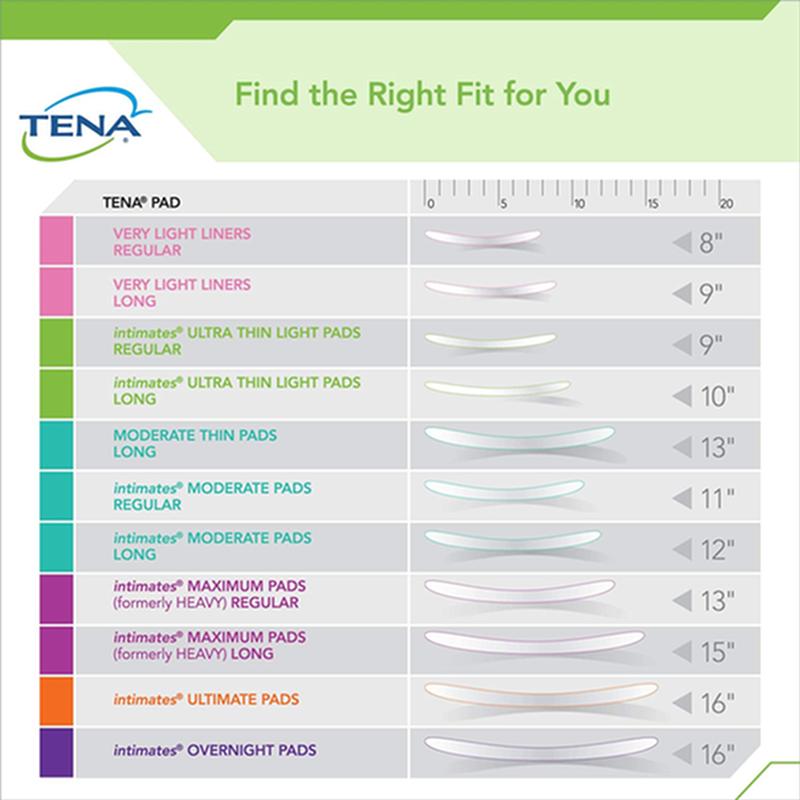 TENA Intimates Incontinence Pads