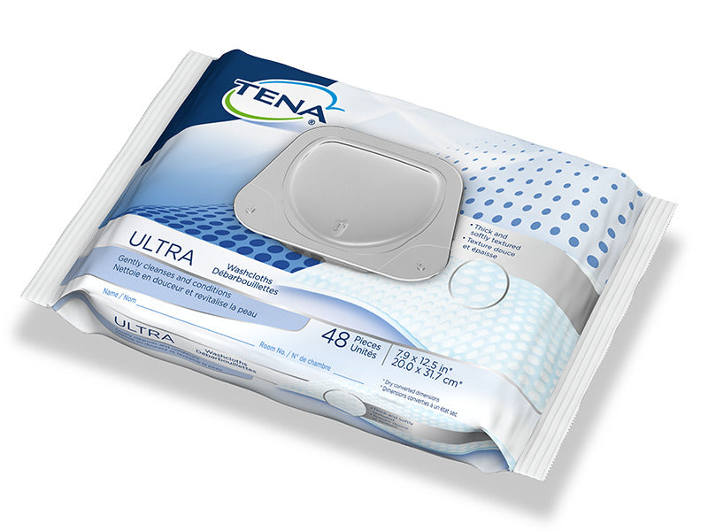 TENA® Ultra Washcloth (Pack of 480)