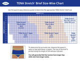 Bragas para incontinencia TENA Stretch Ultra de máxima absorción (paquete de 72)