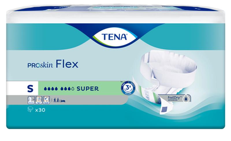 TENA ProSkin Flex Super Brief Maximum Absorbency (Pack of 90)