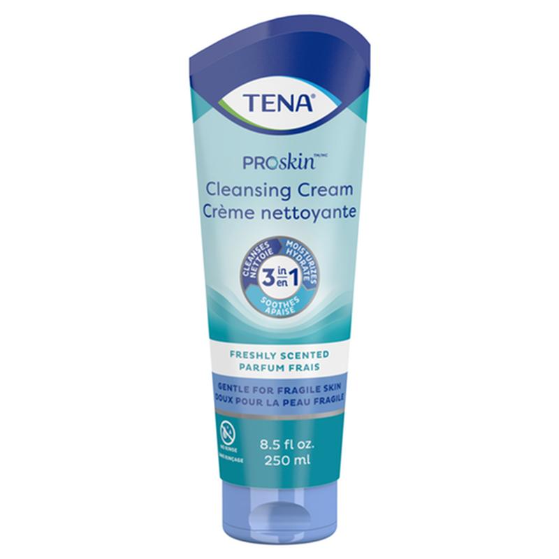 Crema limpiadora Tena® Proskin™ - Sin fragancia, 8,5 onzas líquidas