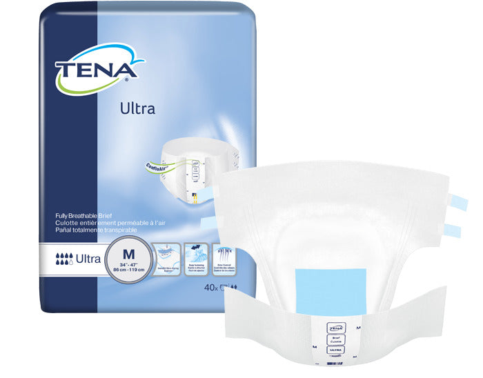 Tena® Ultra Incontinence Brief, Ultra Absorbency, Medium