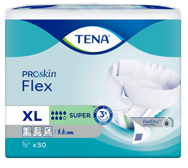 Tena® Proskin™ Flex Super Brief, Maximum Absorbency, Size 20/X-Large