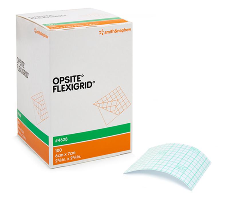 Bx/20 Opsite Flexigrid Adhesive Film Dressing, Size 12Cm X 25Cm