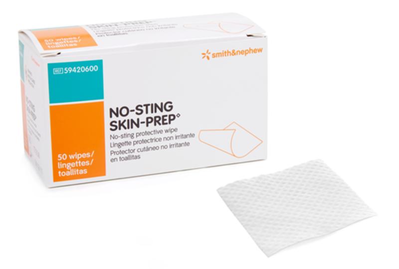 Bx/50 No Sting Skin-Prep Wipes