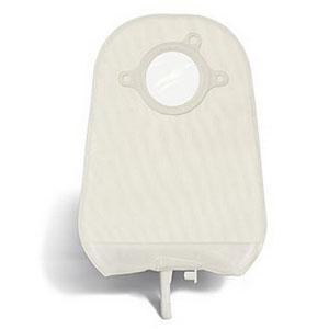 Natura® Two-Piece Urostomy Pouch, Flange 2-1/4" (57Mm), Transparent 9" (23Cm), Bendable Tap - Box Of 10