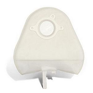 Little Ones® Two-Piece Urostomy Pouch, Flange 1-1/4" (32Mm), Transparent 5" (13Cm), Bendable Tap - Box Of 10