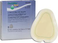 Apósito de señal Duoderm Bx/5, 4,5" x 7,5", ovalado/Bx