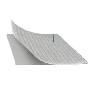 Apósito absorbente de hidrofibra con fibra de refuerzo, 5 cm x 5 cm, caja de 10 unidades