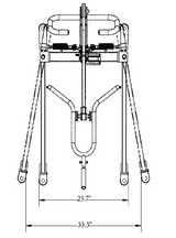 Full body Patient Electric Lift Car Transfer PL350CT