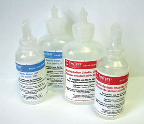 Cs/25 Saline Sodium Chloride 0.9%, With Dual Flow Cap 100 Ml Squeeze Bottle Sterile