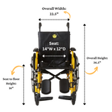 Medline Kidz Pediatric Wheelchair