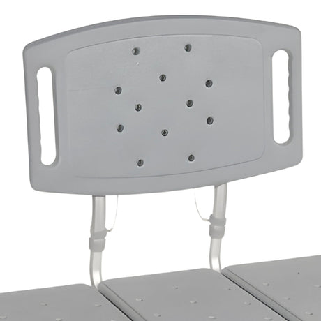 McKesson Knocked Down Bariatric Bath Transfer Bench Arm Rail 18-1/4 to 23-1/4 Inch Seat Height 500 lbs. Weight Capacity