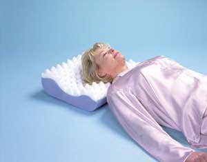 Cervical Pillow 5 X 16 X 19 Inch White