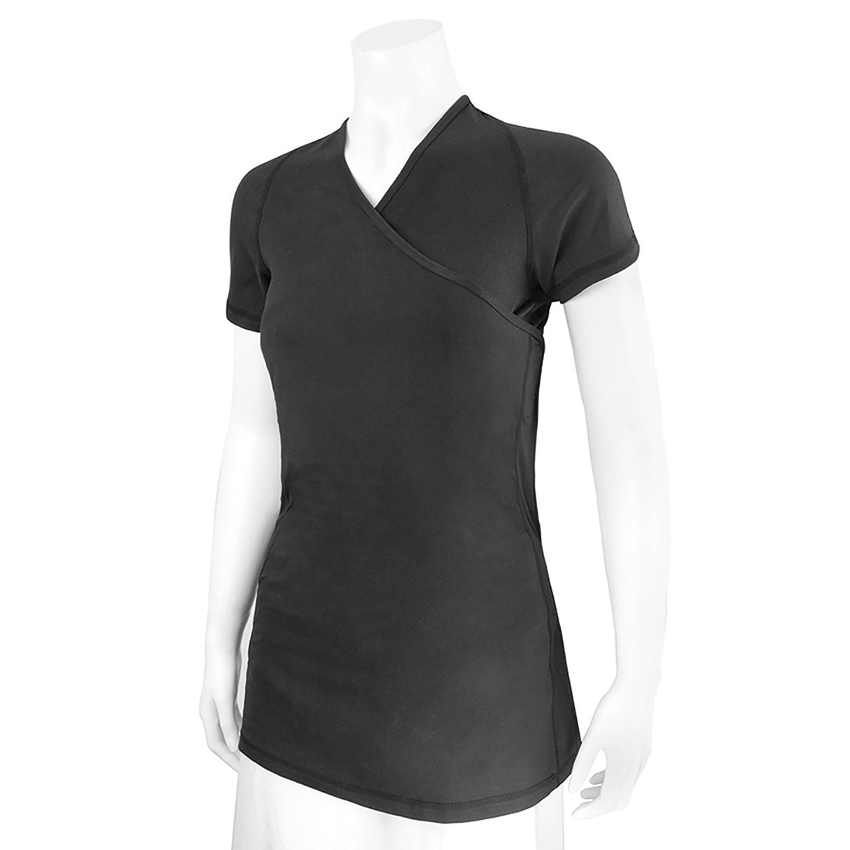 Baby Carrier Shirt NuRoo Pocket Medium Black Short Sleeve Female