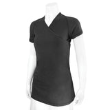 Baby Carrier Shirt NuRoo Pocket Medium Black Short Sleeve Female