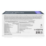 Exam Glove CareStock Small NonSterile Nitrile Standard Cuff Length Fully Textured Black Not Rated
