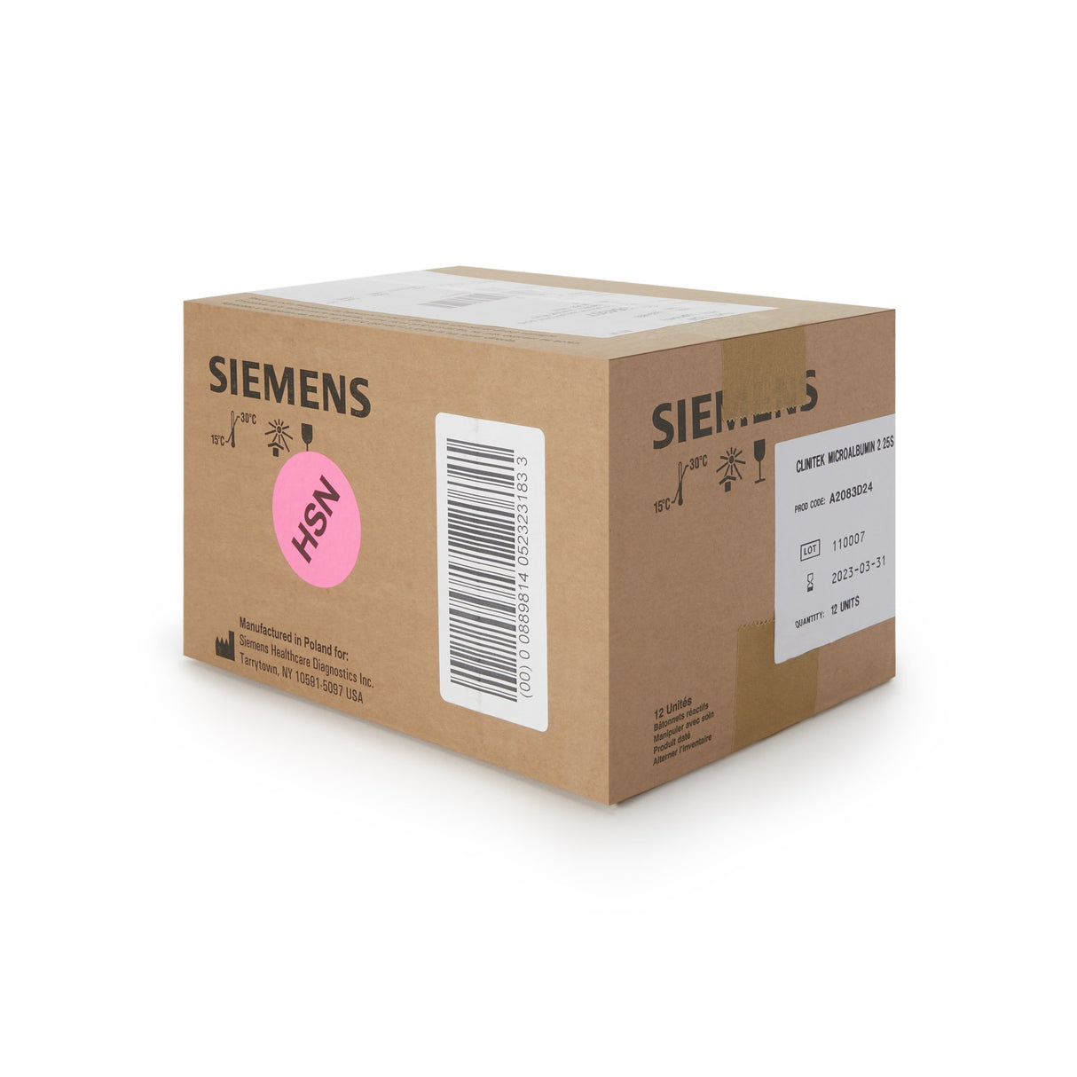 General Chemistry Reagent Clinitek Microalbumin For Small Clinitek Systems