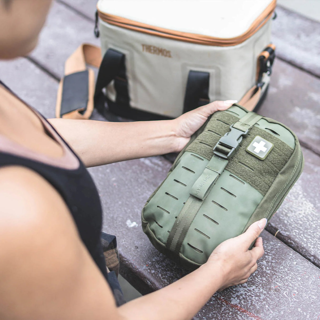 FIrst Aid Kit My Medic MYFAK Standard Gray Nylon Bag