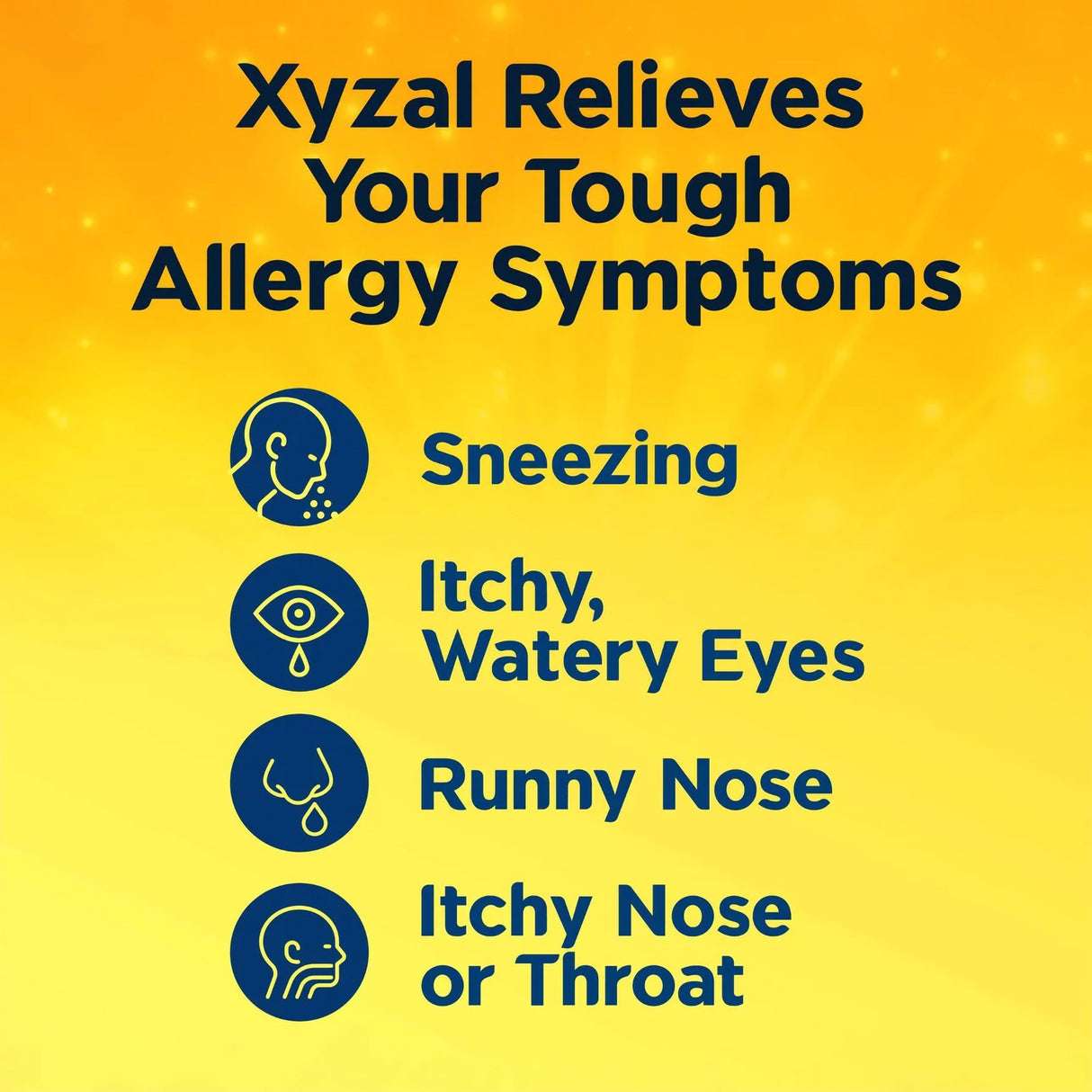 Allergy Relief XYZAL Allergy 24HR 5 mg Strength Tablet 35 per Bottle