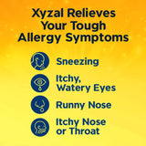 Allergy Relief XYZAL Allergy 24HR 5 mg Strength Tablet 35 per Bottle