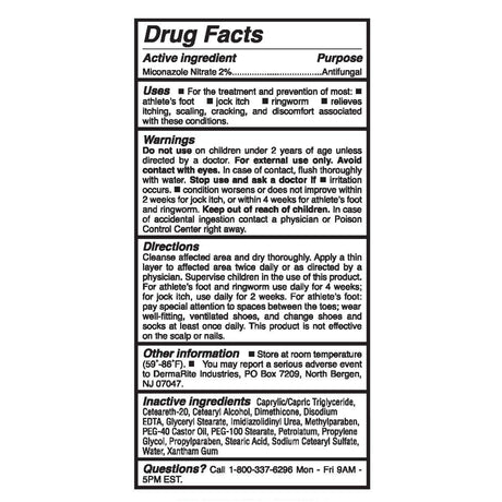 Antifungal DermaFungal 2% Strength Cream 5 Gram Individual Packet
