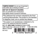 Probiotic Dietary Supplement Geri-Care 50 per Bottle Capsule