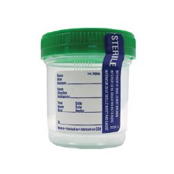 Specimen Container for Pneumatic Tube Systems DuoClick 53 mm Opening 90 mL (3 oz.) Screw Cap Patient Information Sterile