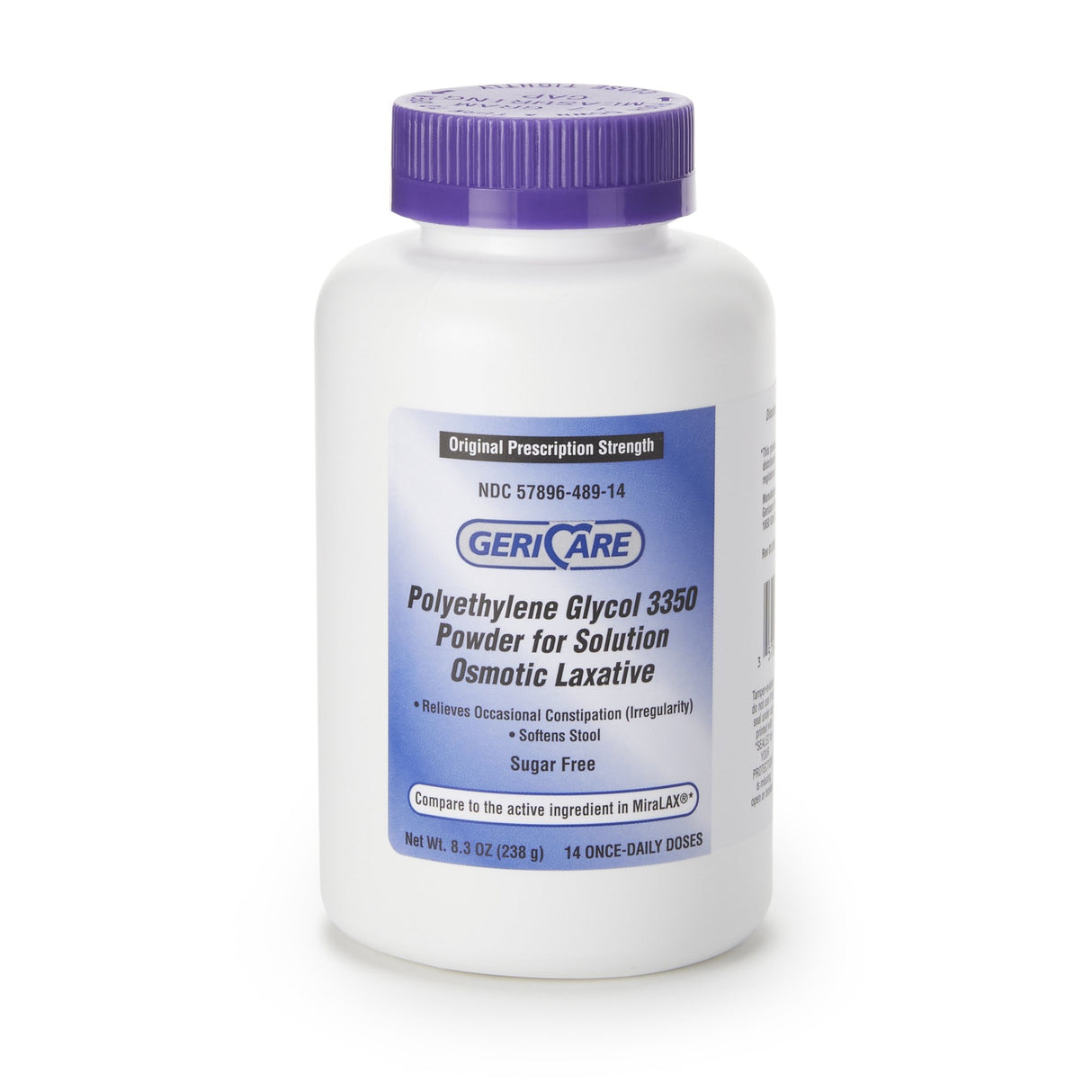 Laxative Geri-Care Powder 8.3 oz. Polyethylene Glycol 3350