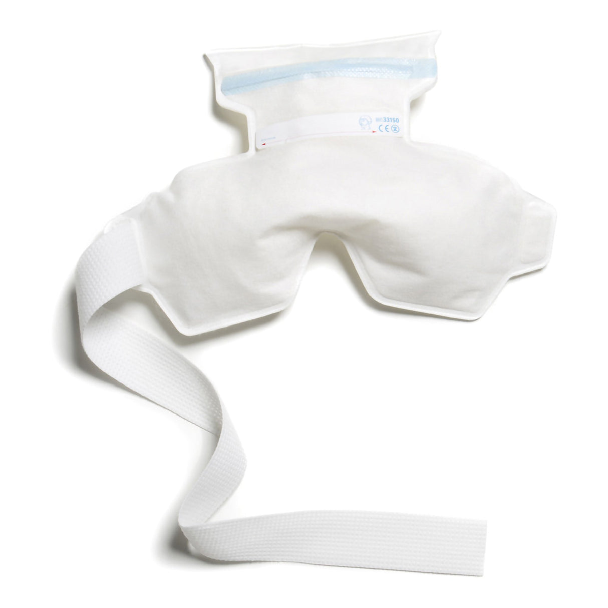 Ice Bag Eyecare EENT Facial One Size Fits Most 4-1/2 X 10 Inch Polyester / Polyethylene / Adhesive Reusable