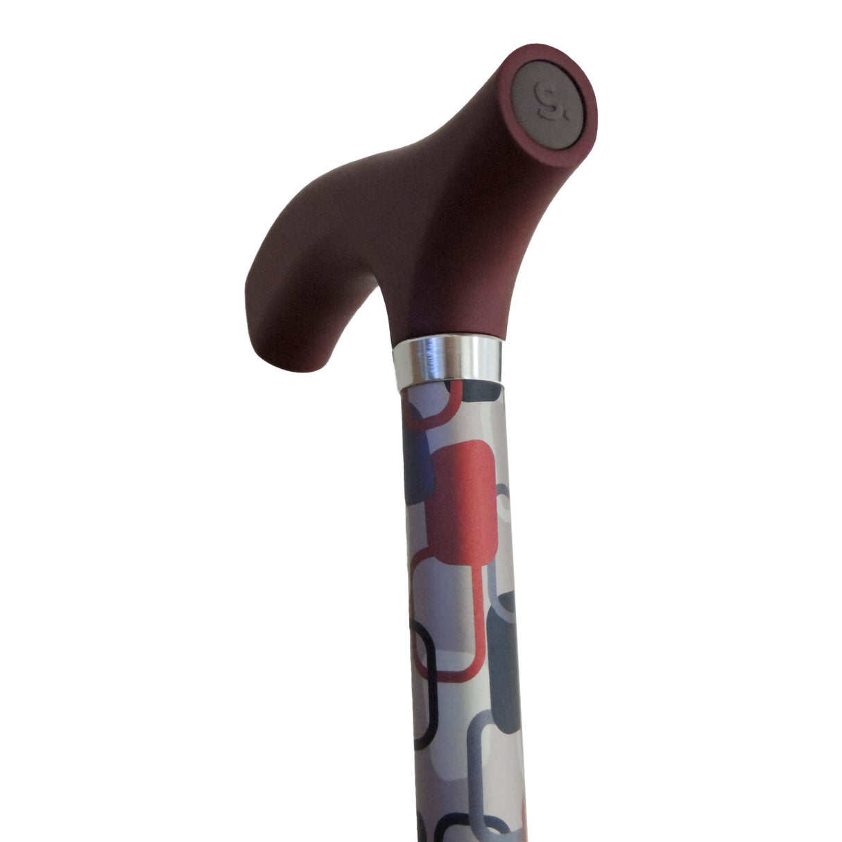 Folding Cane Switch Sticks Aluminum 32 to 37 Inch Height Berlin Print