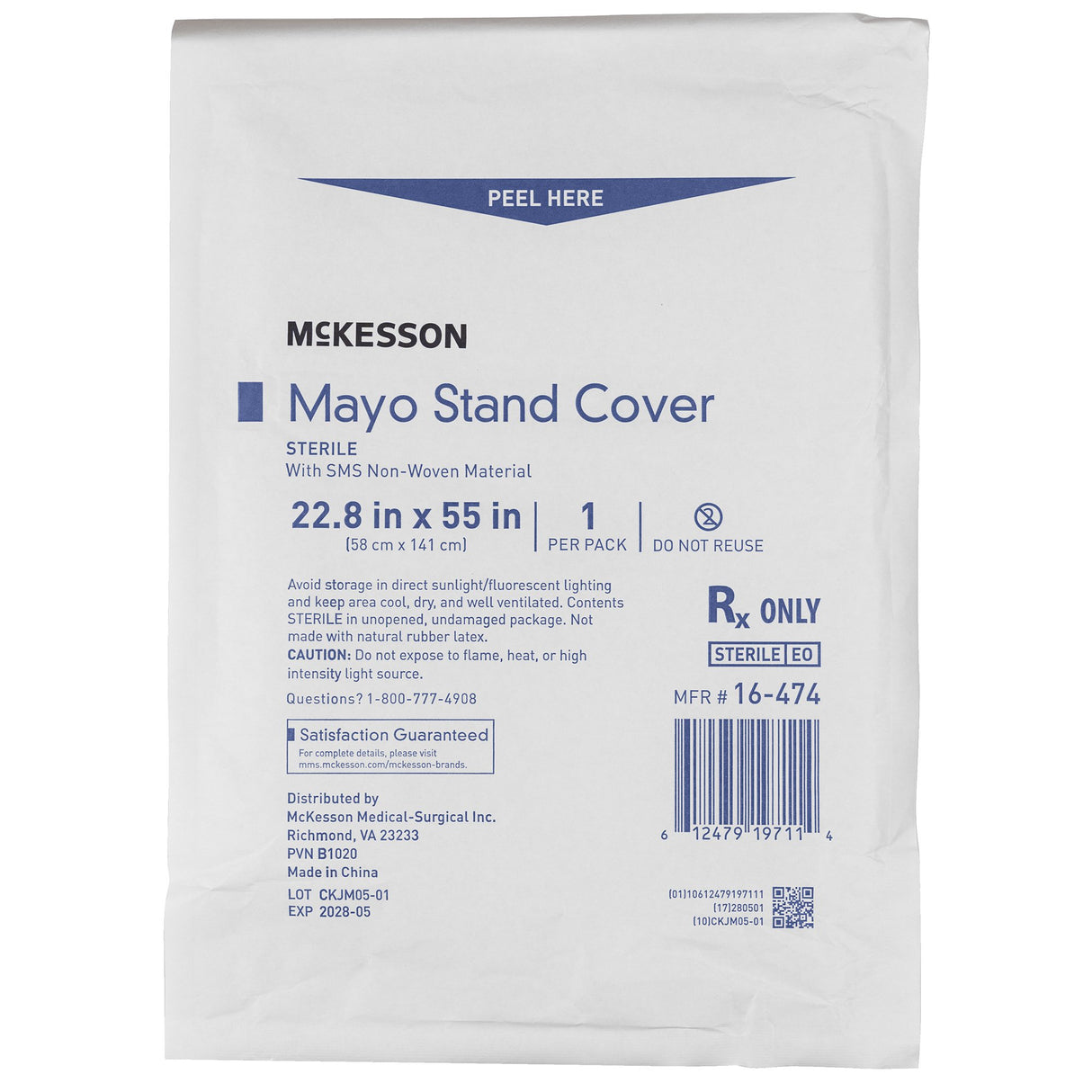 Mayo Stand Cover 22.8 X 55.5 Inch