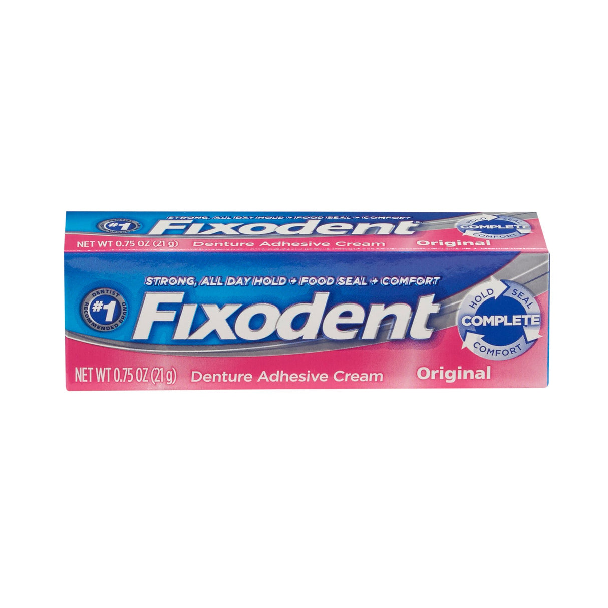 Denture Adhesive Fixodent Original Cream 0.75 oz.