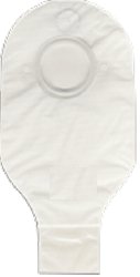 Ostomy Pouch Securi-T Two-Piece System 12 Inch Length Without Barrier Drainable