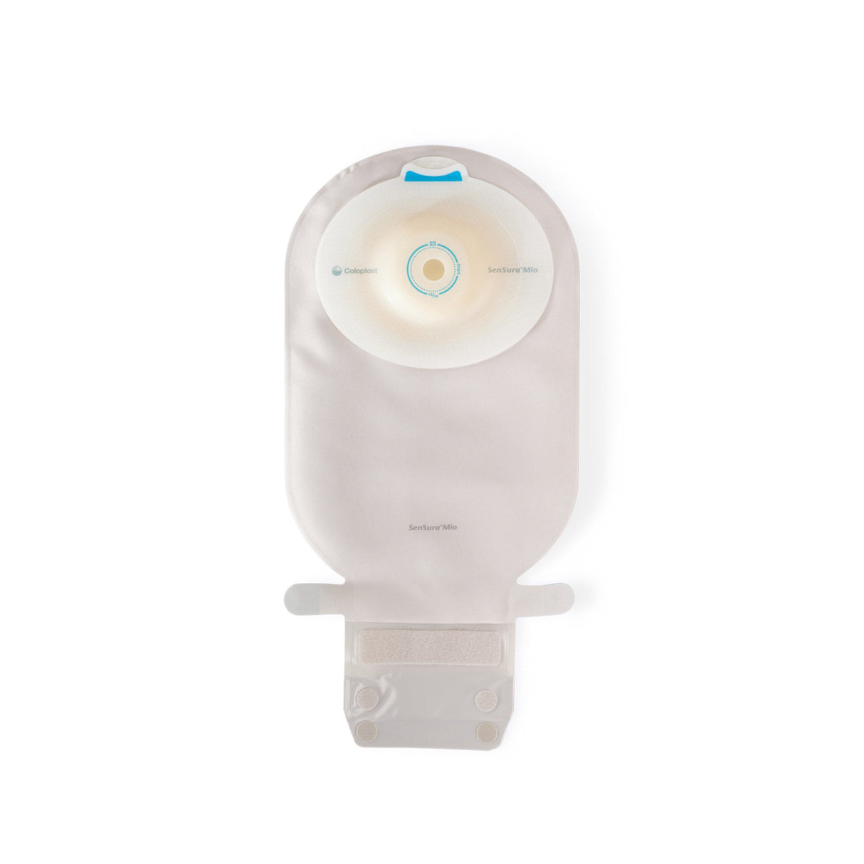 Ostomy Pouch SenSura Mio Convex One-Piece System 11 Inch Length, Maxi Deep Convex, Trim to Fit 3/8 to 7/8 Inch Stoma Drainable