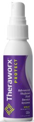 Rinse-Free Skin Cleanser with Silver Theraworx Protect Advanced Hygiene and Barrier System Liquid 1.7 oz. Pump Bottle Lavender Scent